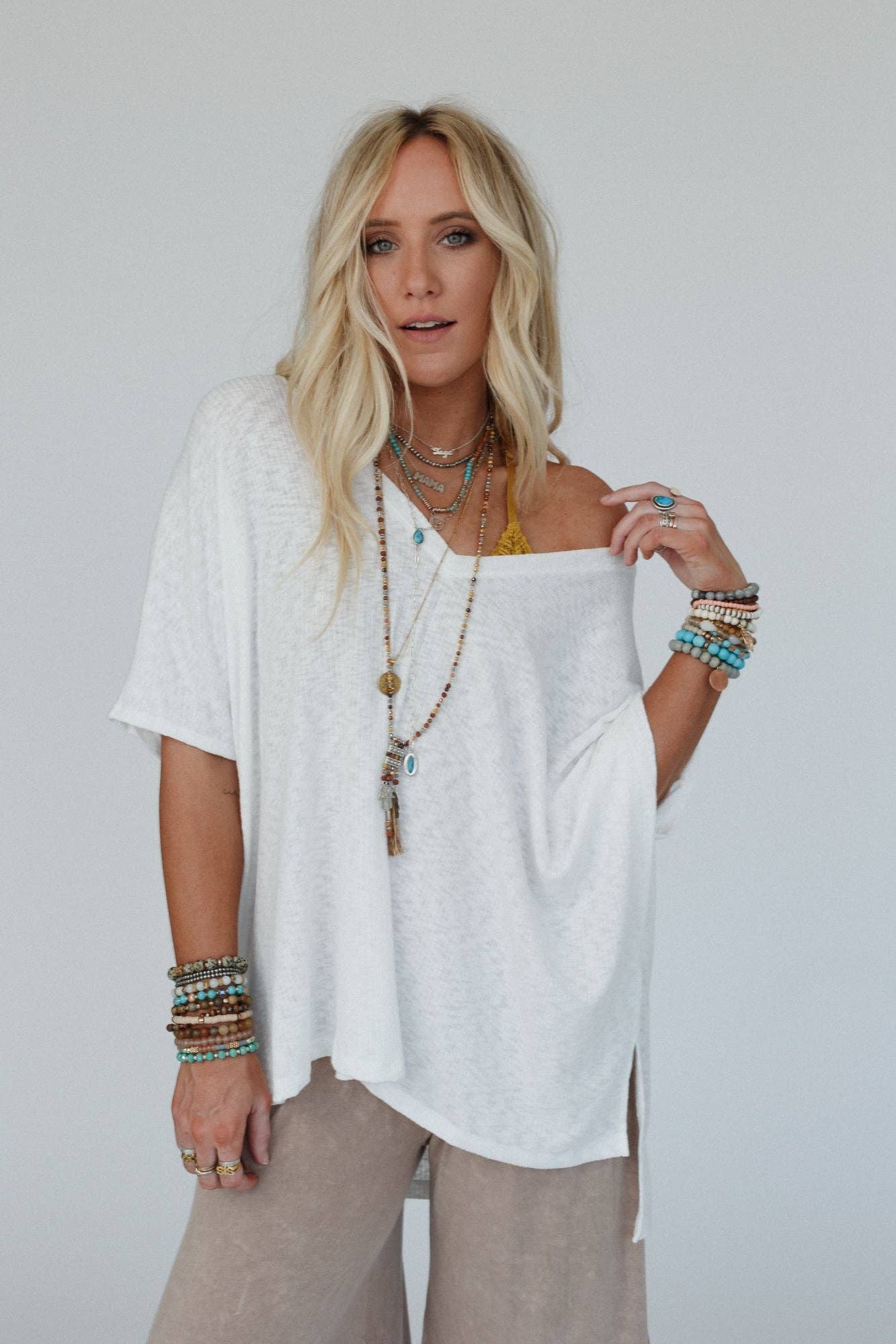 Cayenne V Neck Top