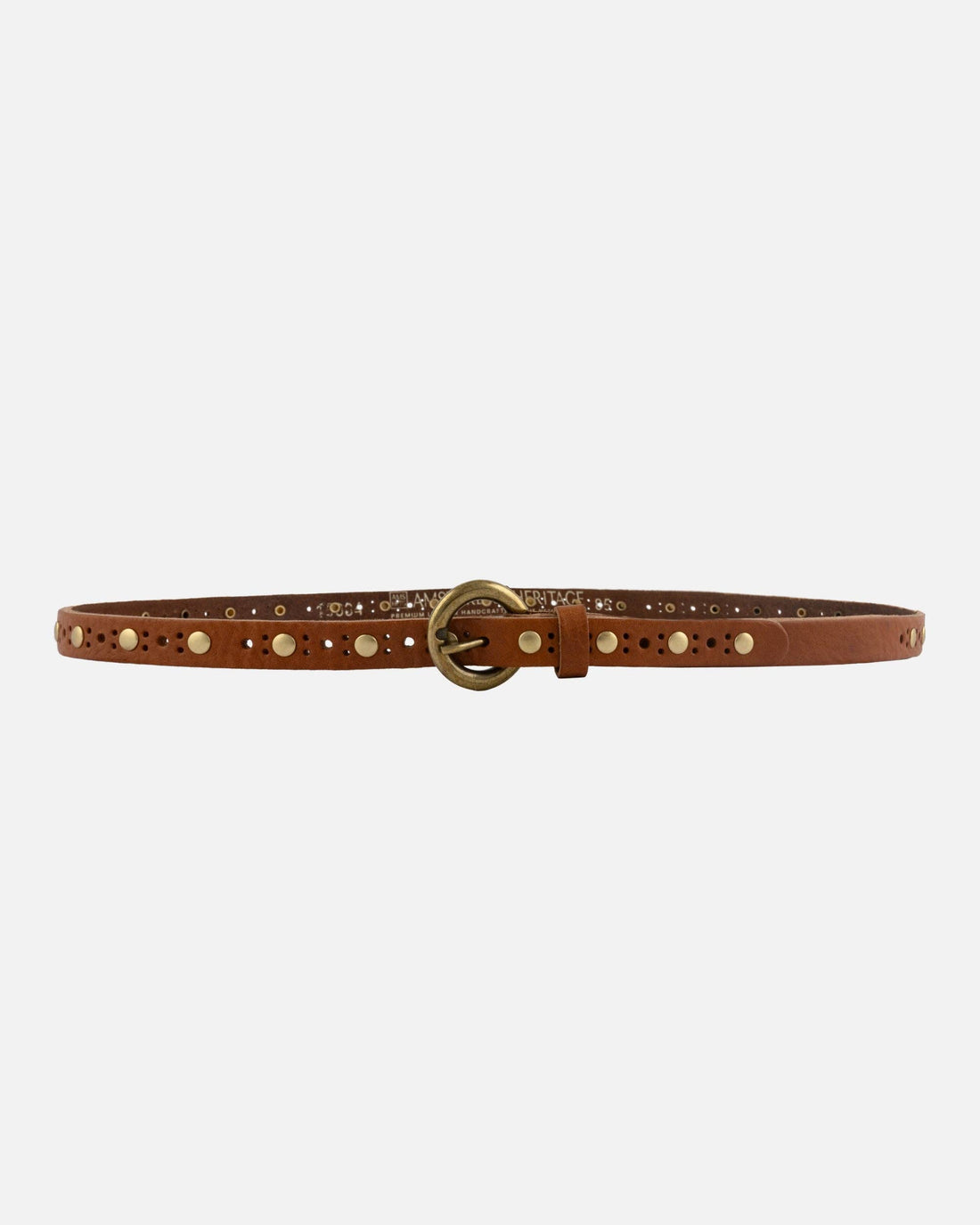 Chloe Vintage Studded Skinny Belt