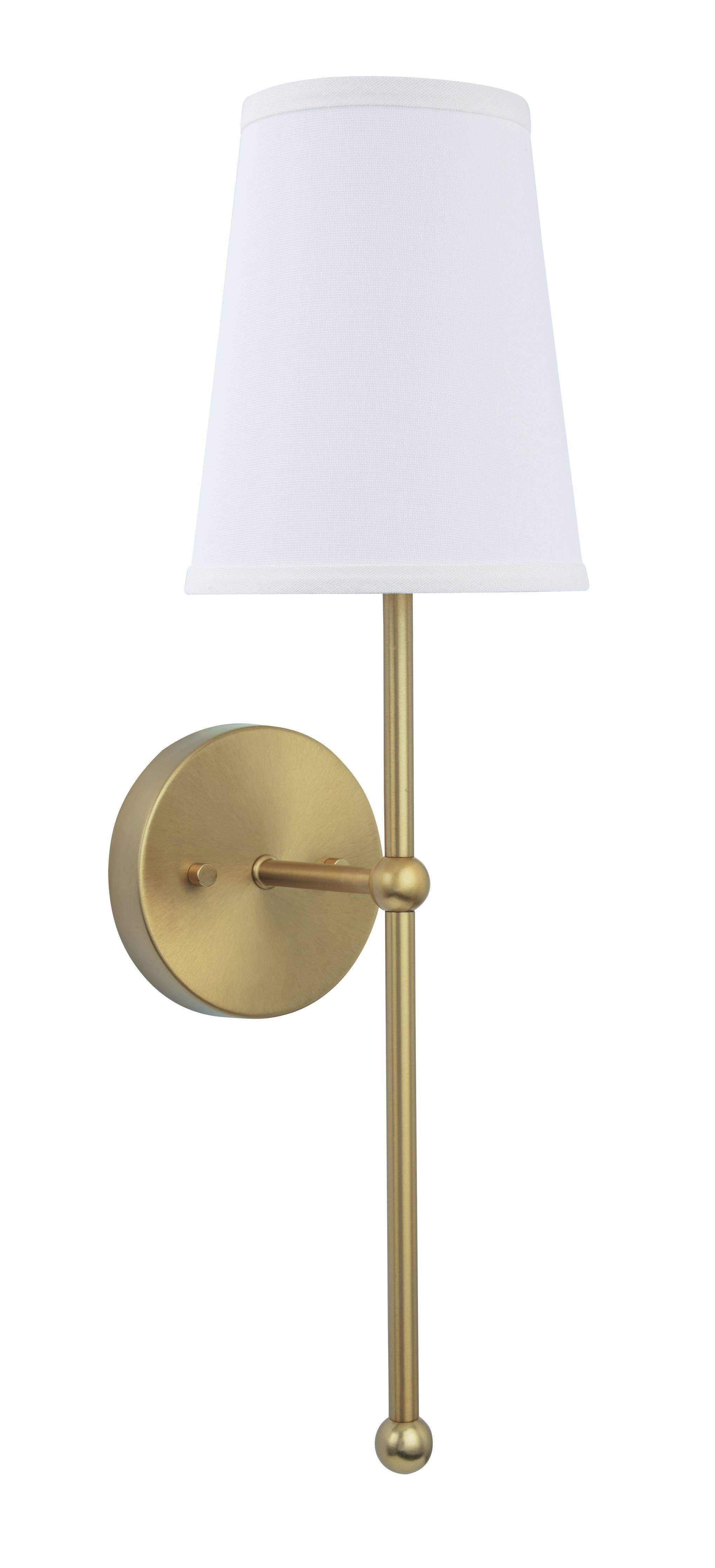 Finley Satin Gold Dimmable Wall Sconce
