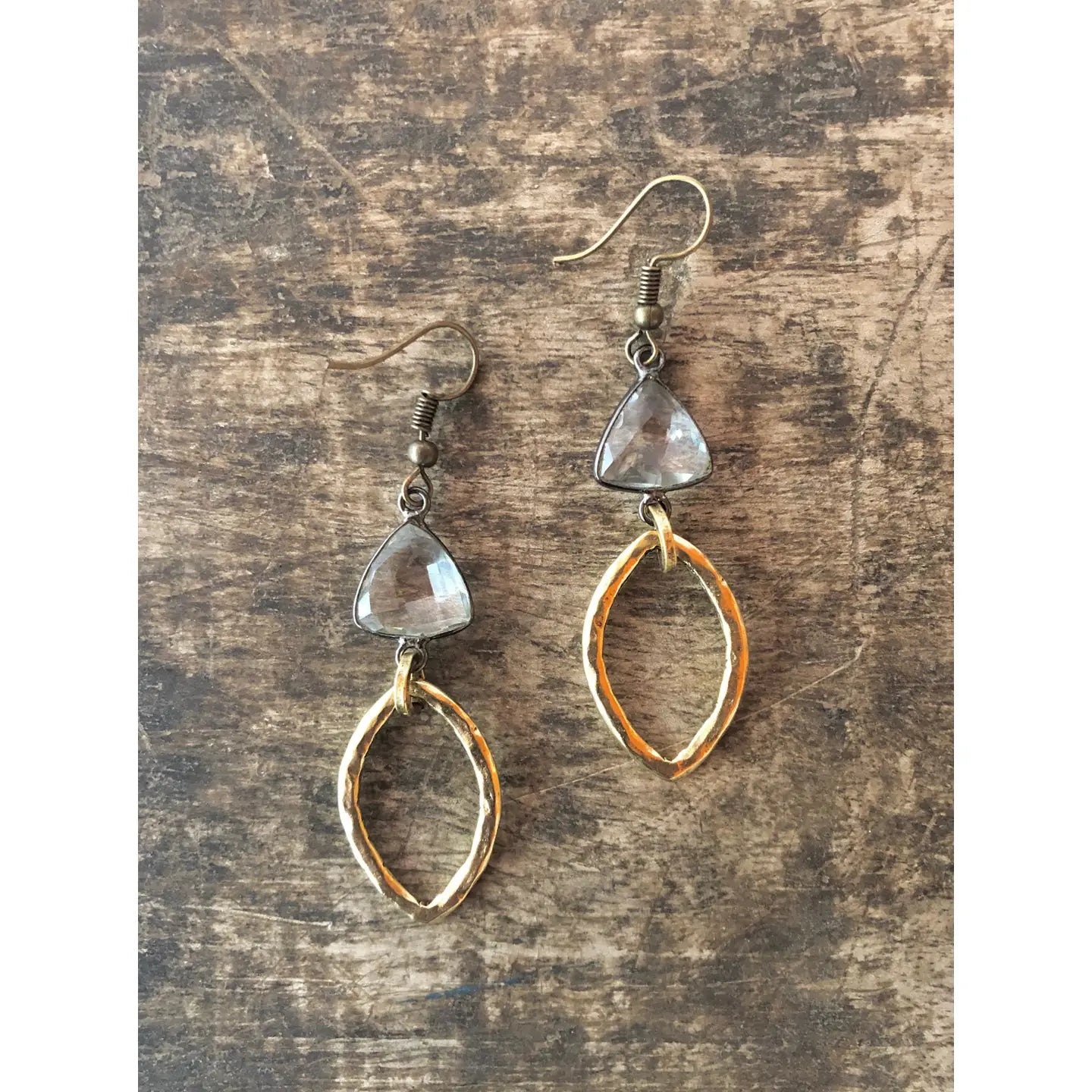 Quartz Bling Earrings