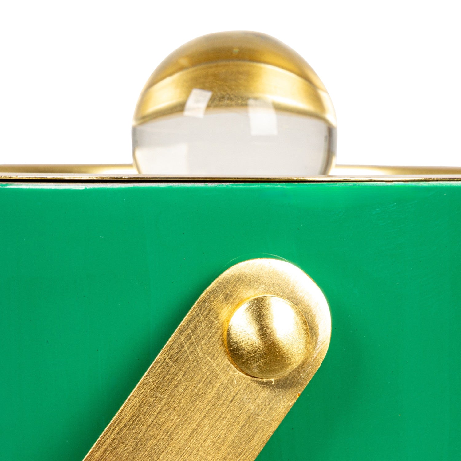 1-1/2 Quart Enameled Stainless Steel Ice Bucket with Lid