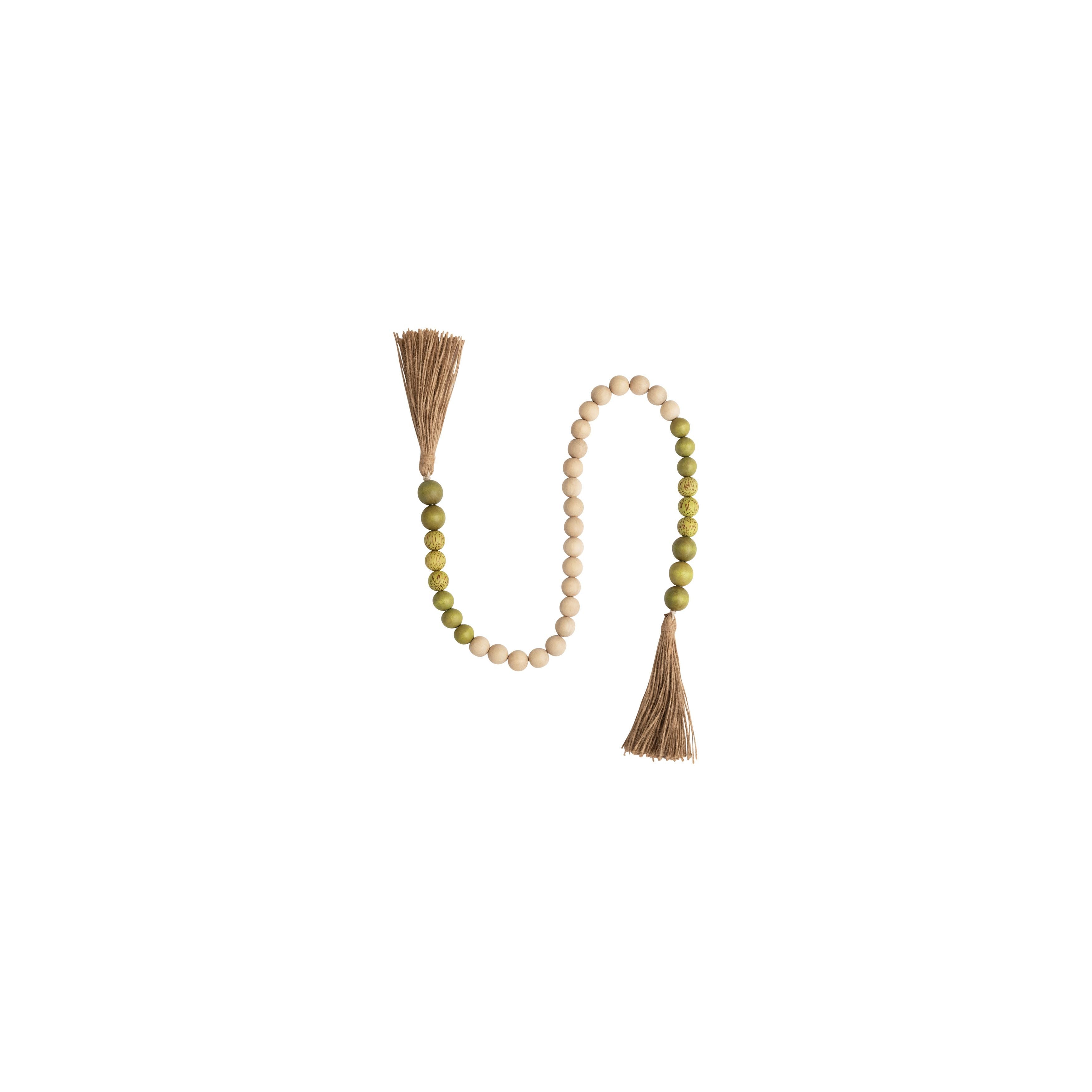 Wood Bead Garland