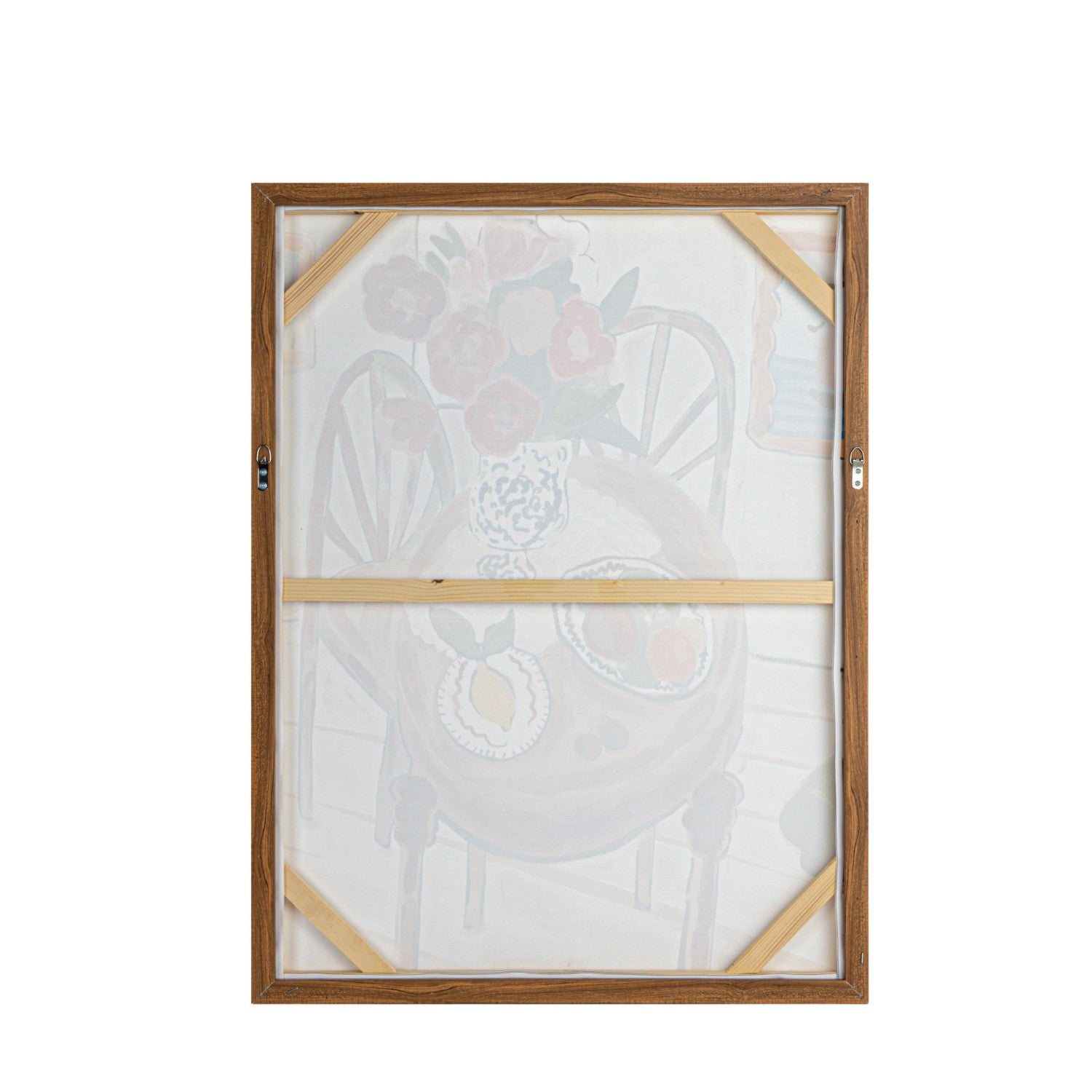 Framed Canvas Hand-Painted Wall Décor