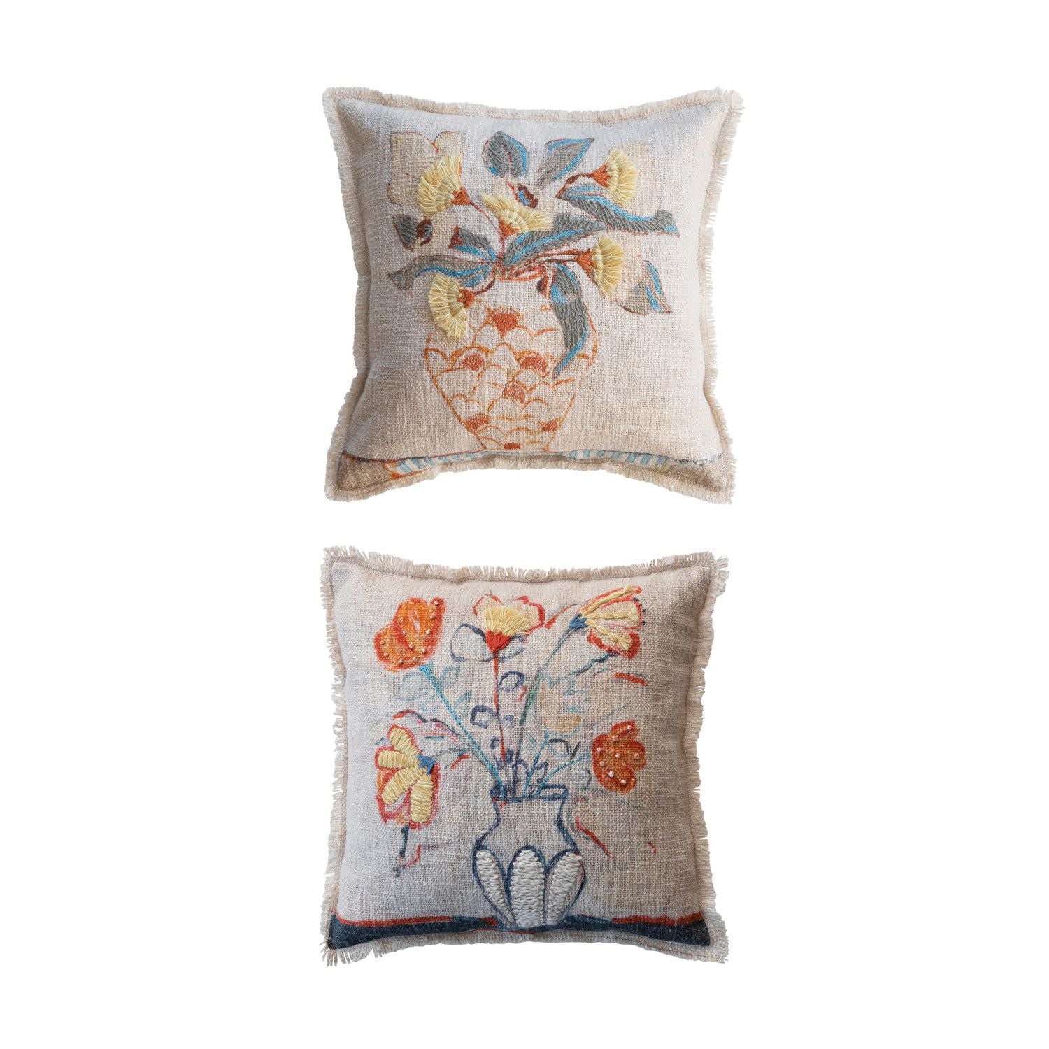 Floral Printed Pillow