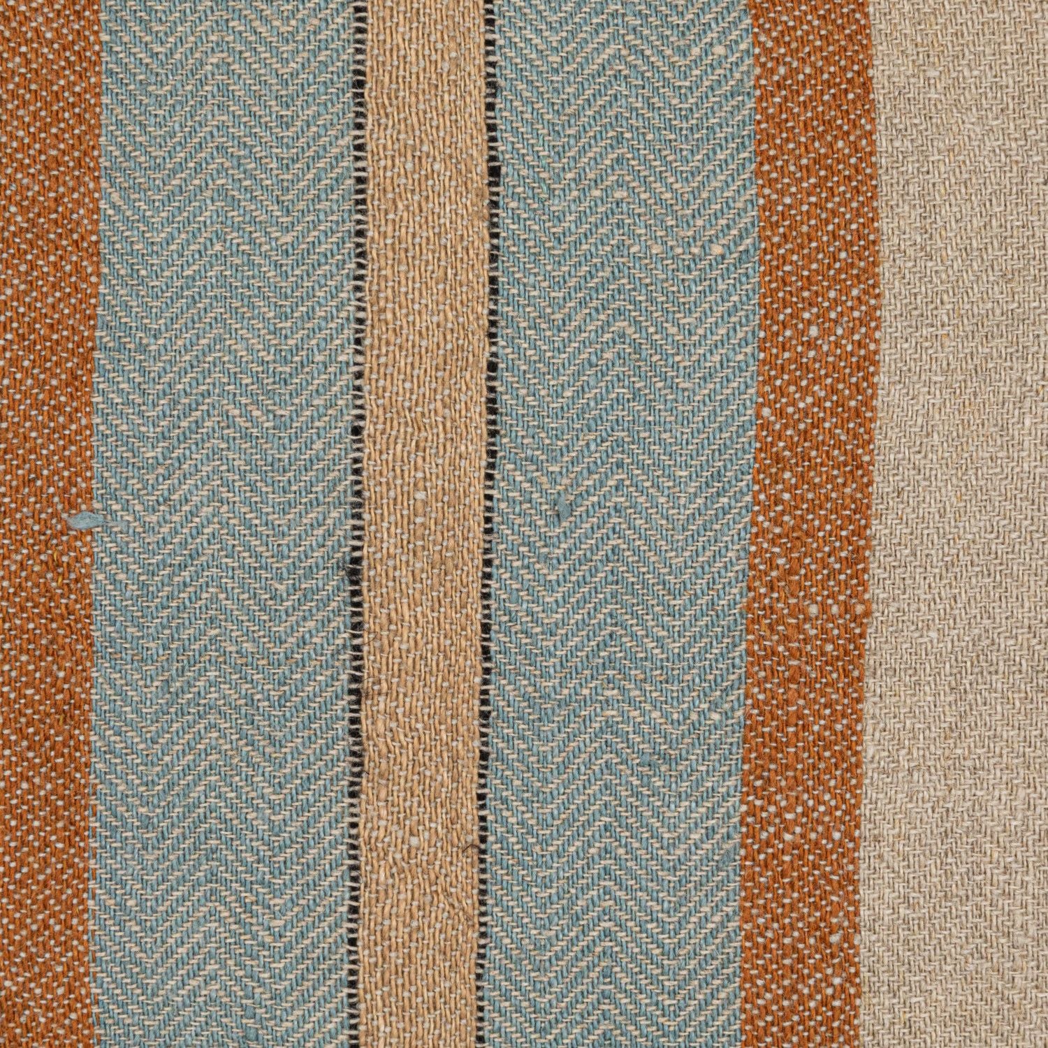 Linen Pillow with Stripes