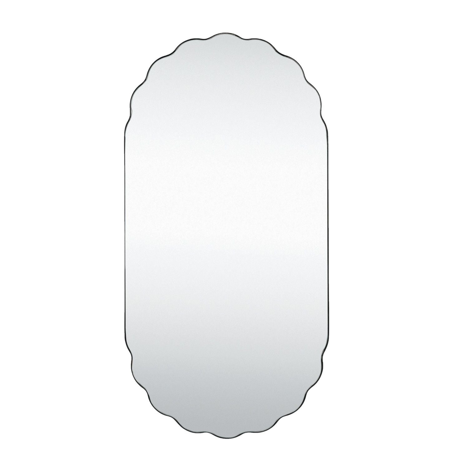Scalloped Wall Mirror