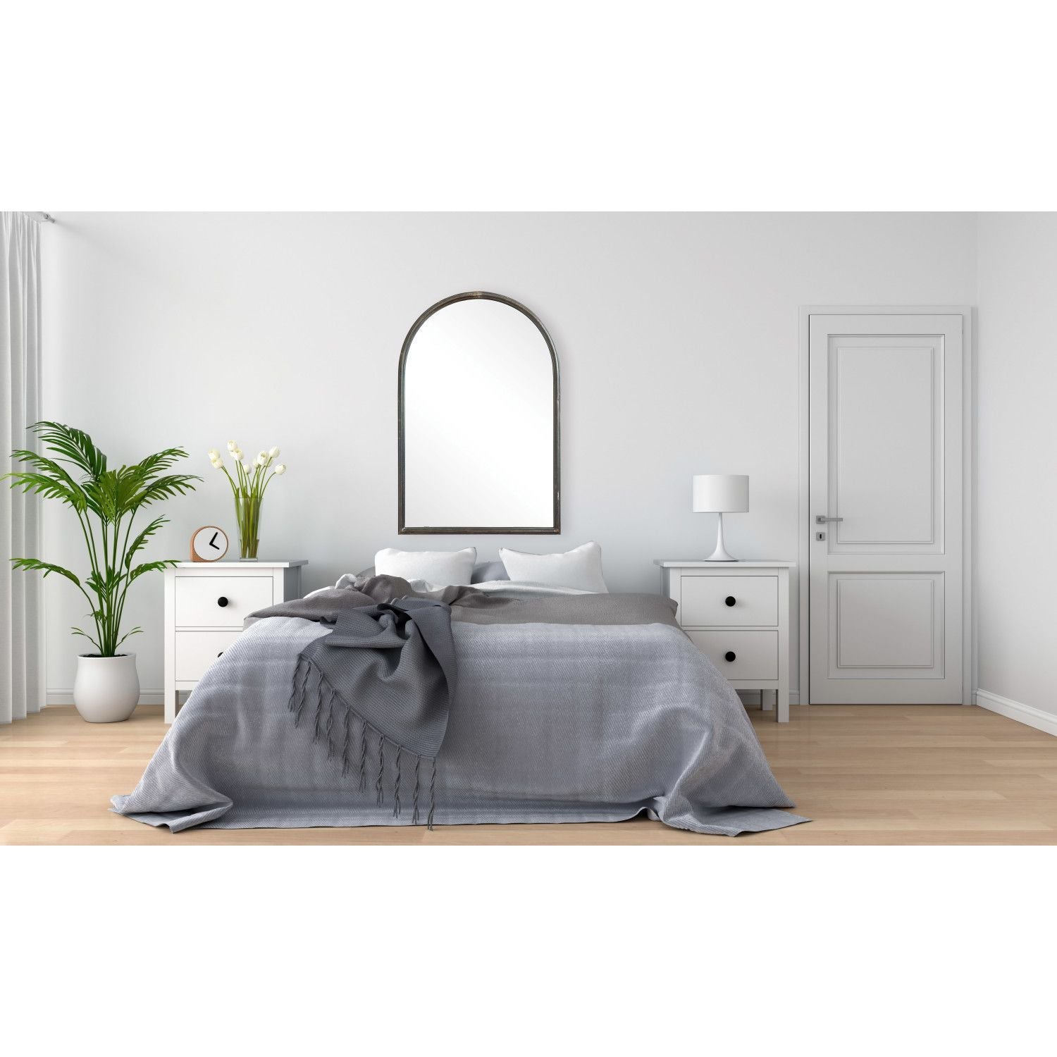Metal Framed Wall Mirror