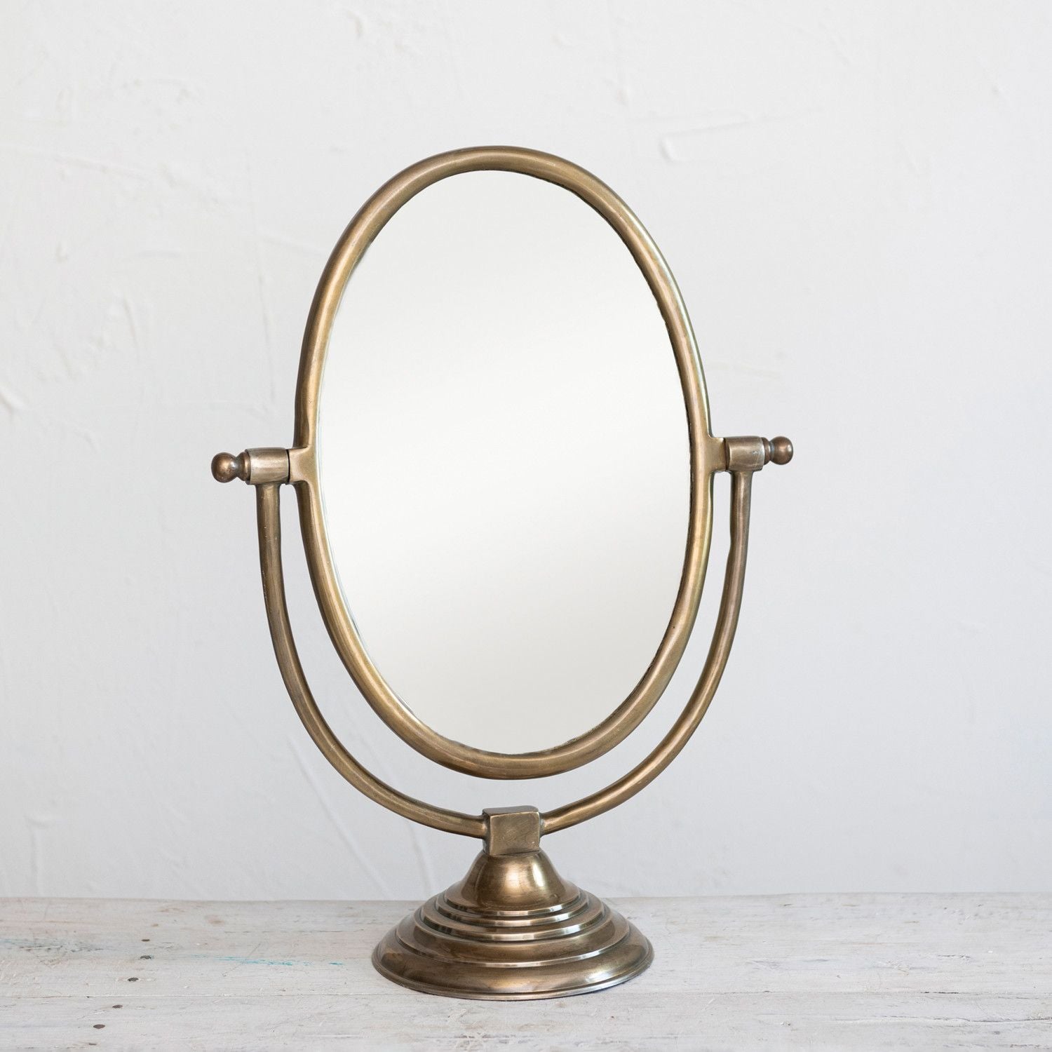 Framed Mirror on Stand