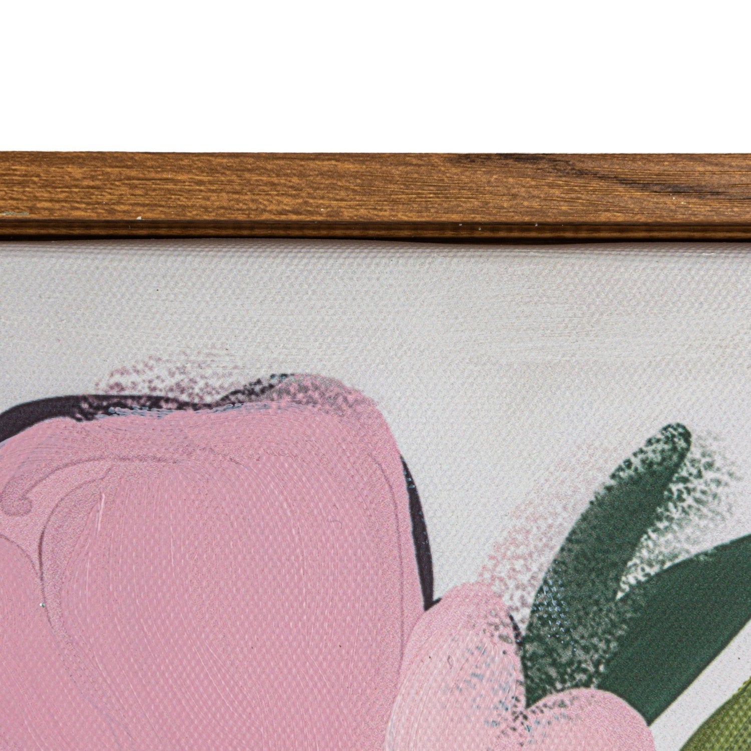 Framed Canvas Hand-Painted Wall Décor