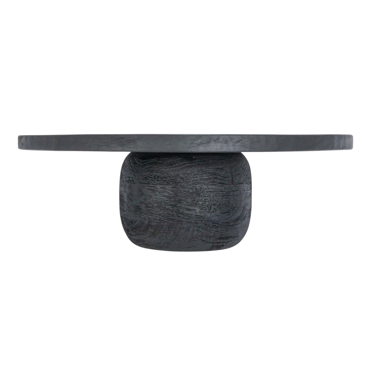 Black Wood Pedestal