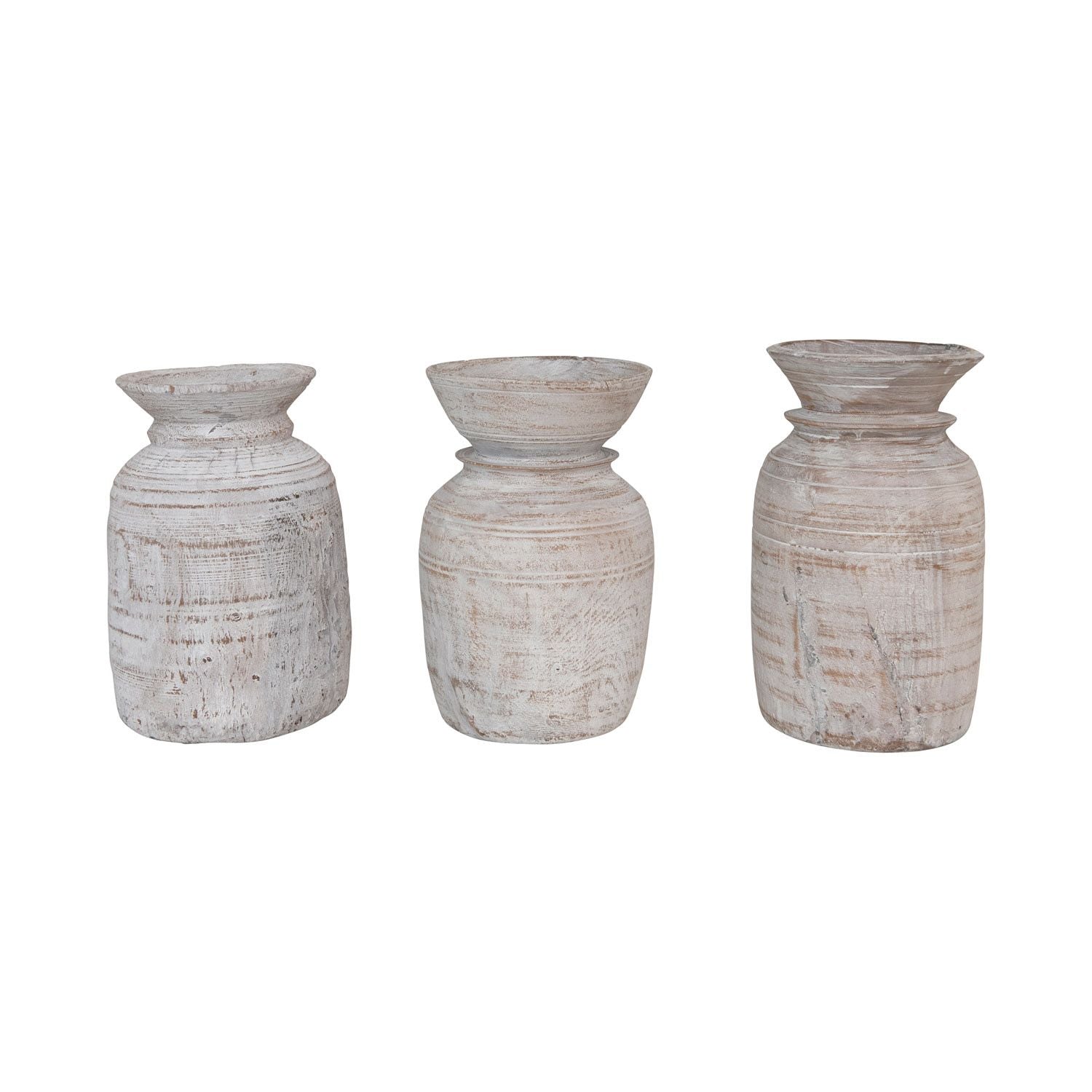 Round Reclaimed Vase