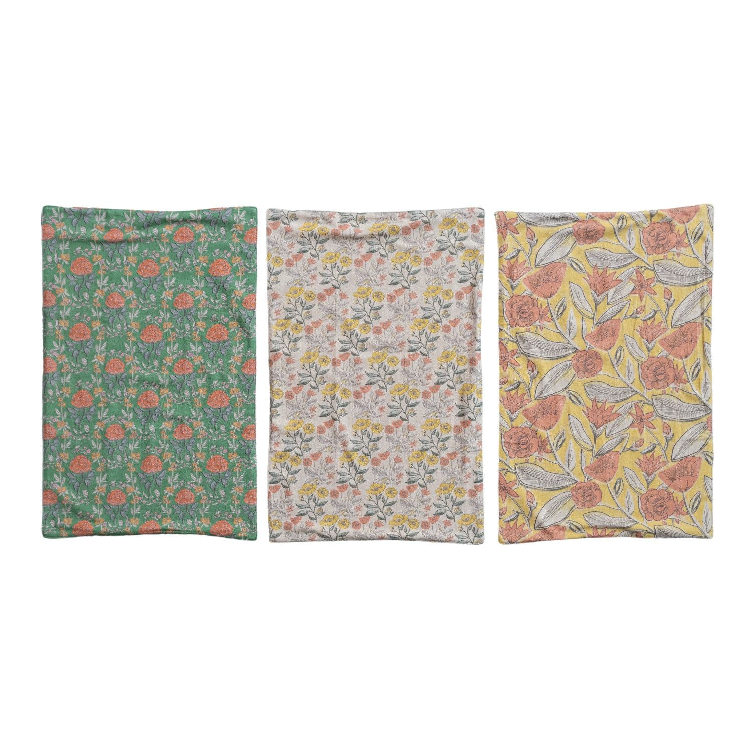Cotton Printed Tea Towels