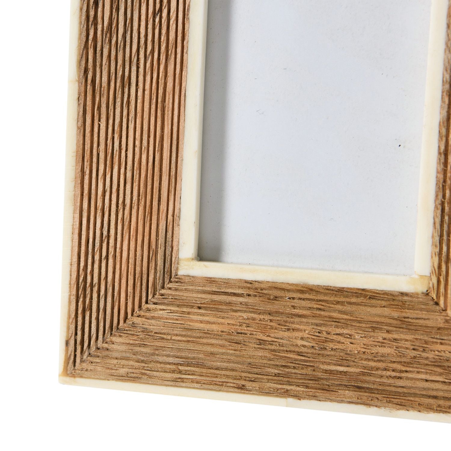 Photo Frame with Bone Border