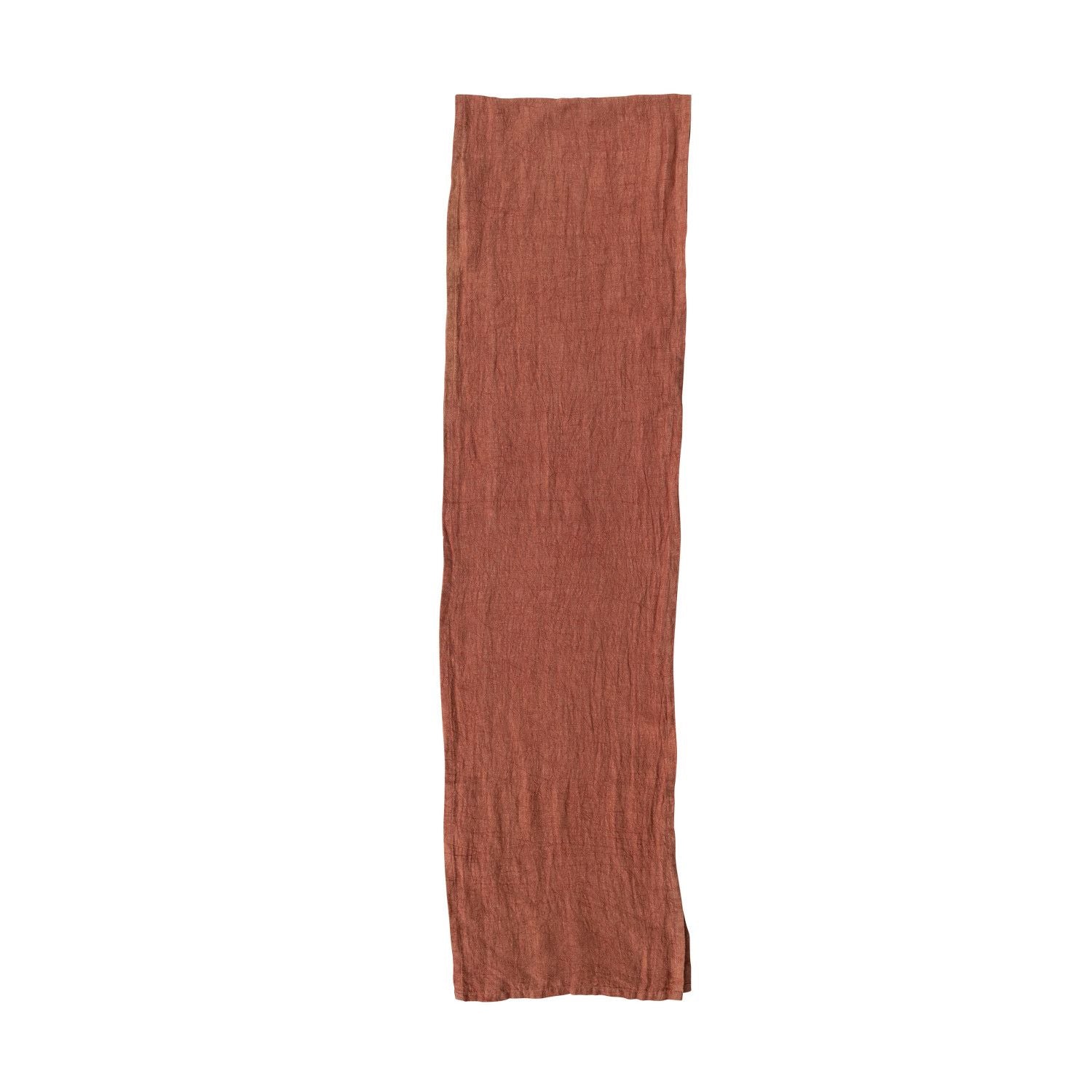Burnt Orange Linen Table Runner