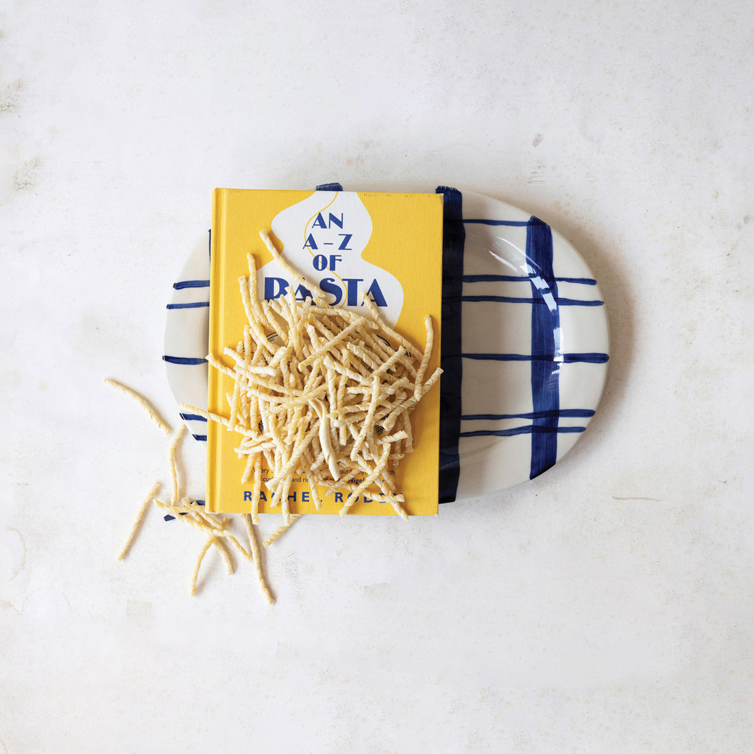 Hand-Painted Stoneware Platter