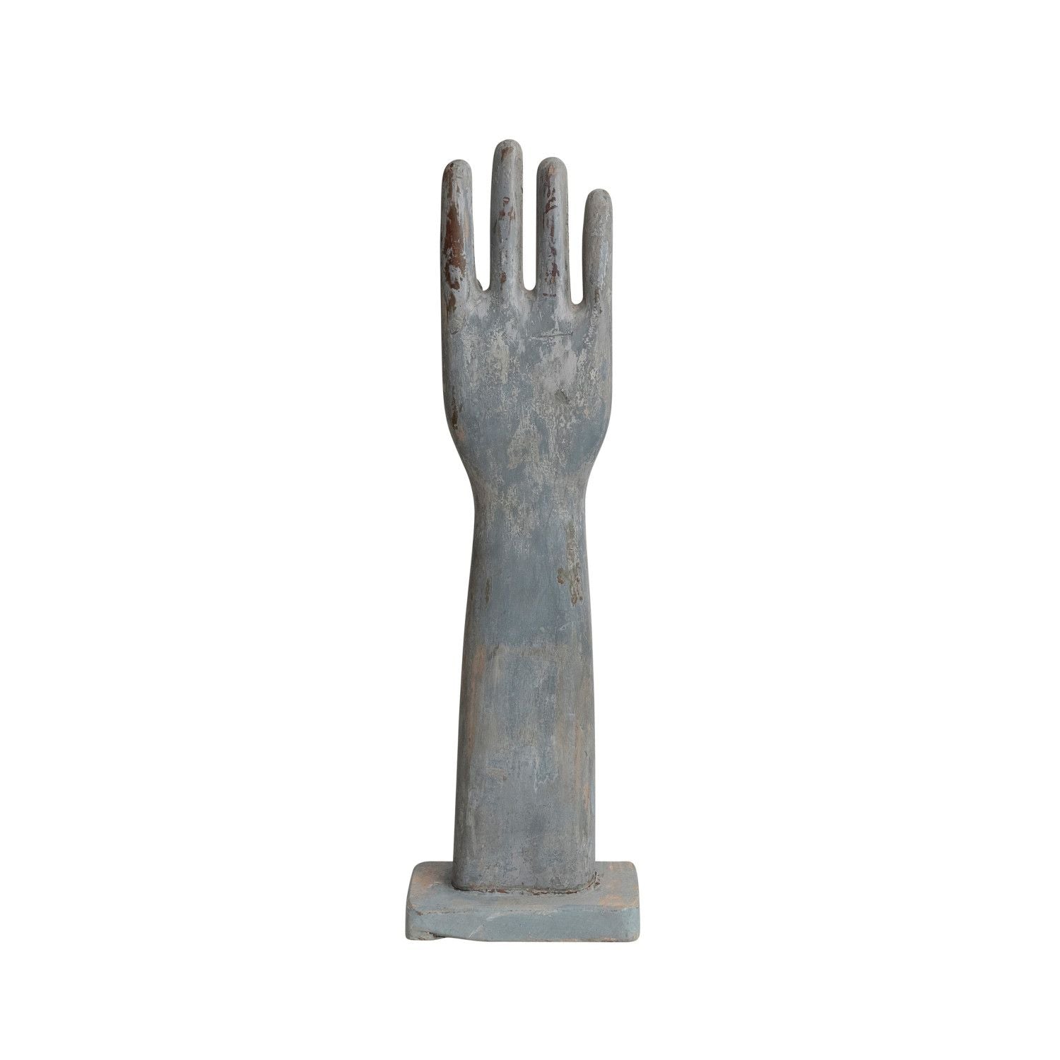 Wood Glove Mold on Stand