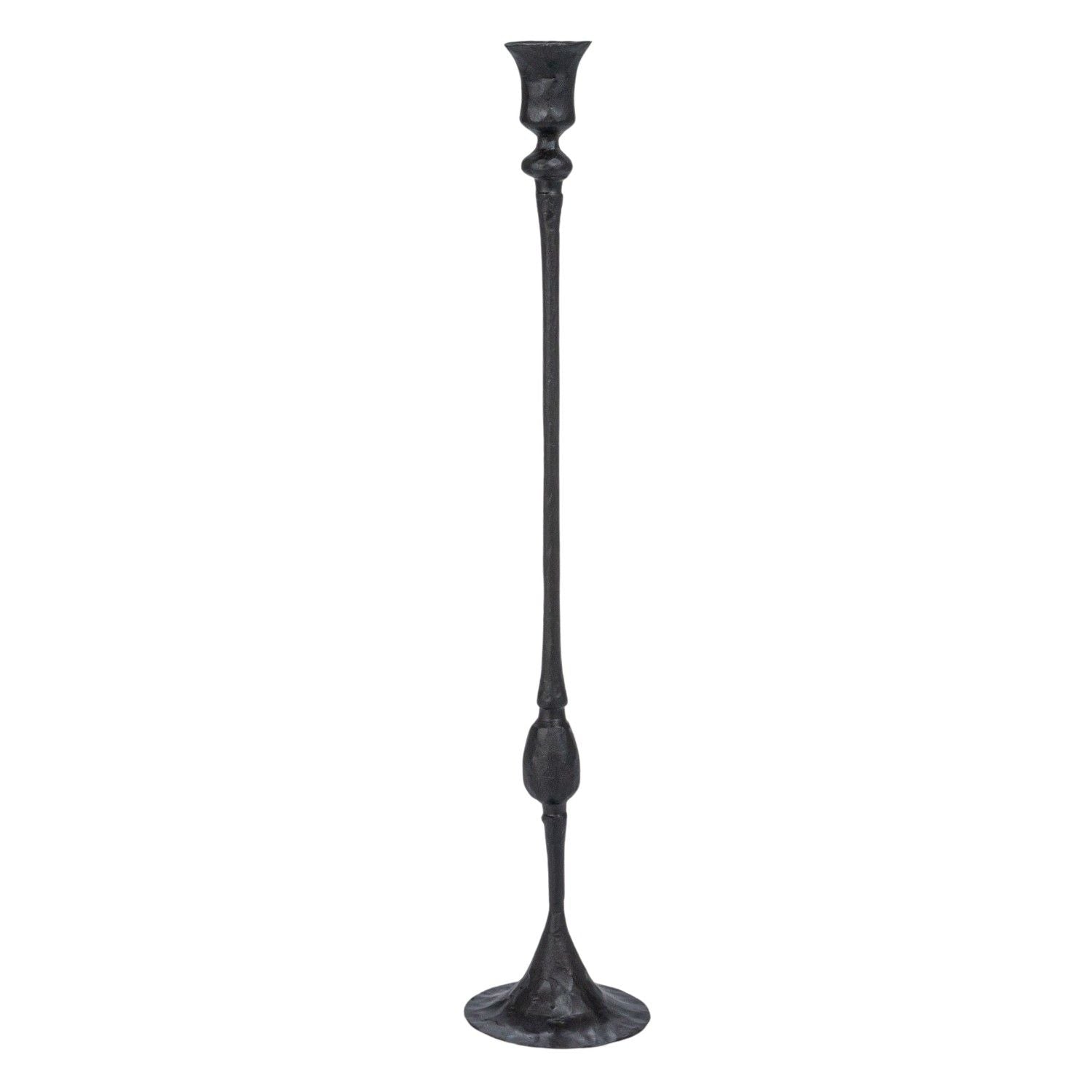 Black Cast Iron Taper Holder