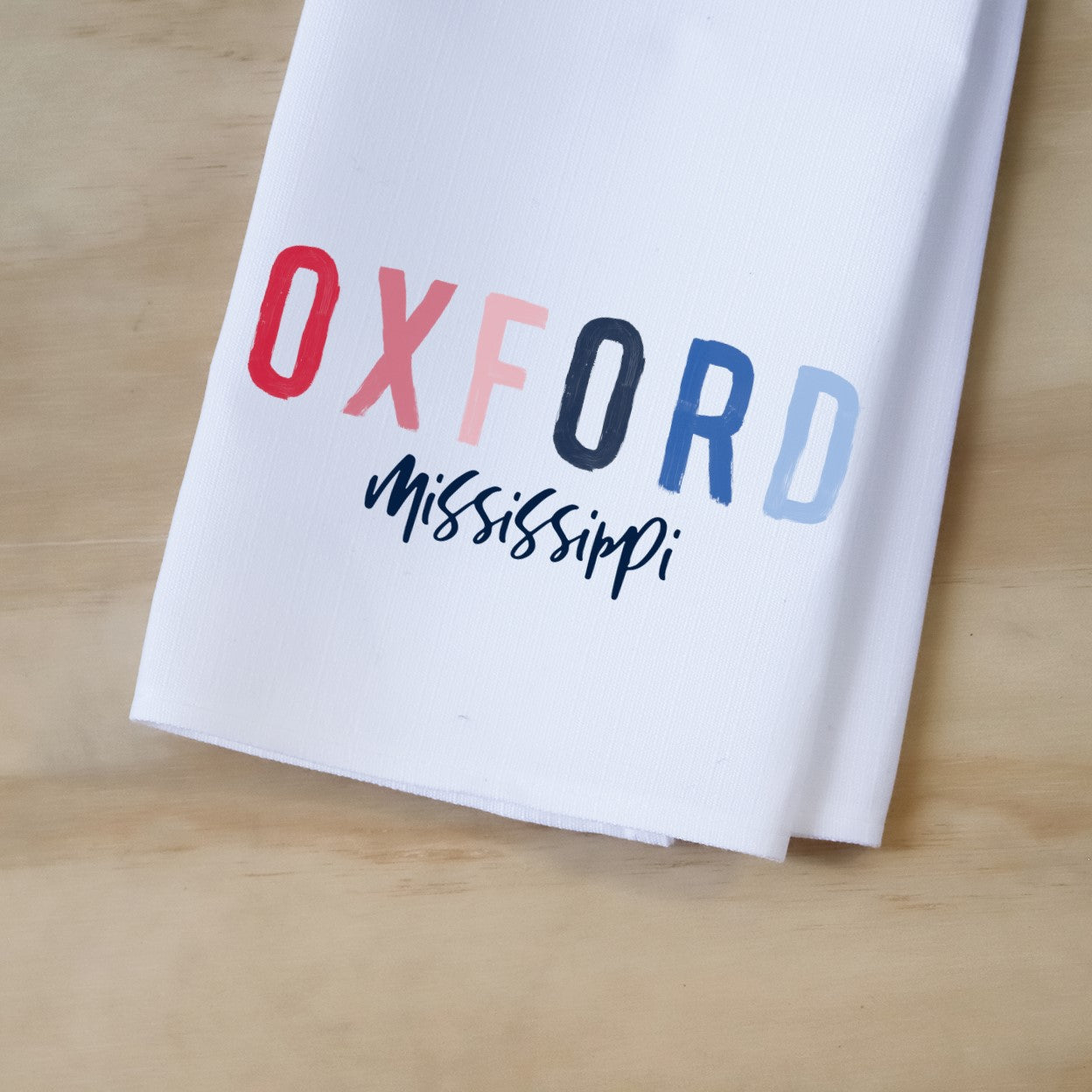 Oxford, MS Tea Towel