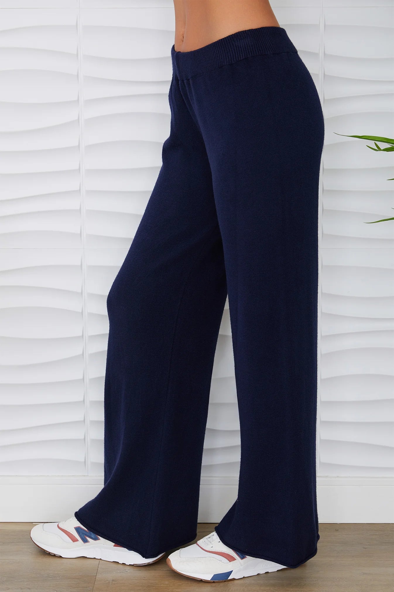 Italian Viscose Knit Flared Pant