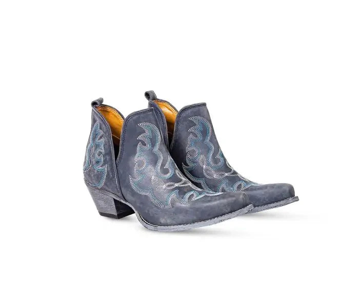 Maisie Stitched Leather Boots