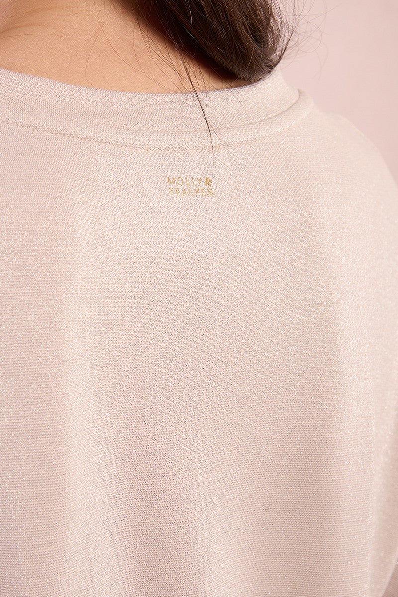 Gold Knit Tee