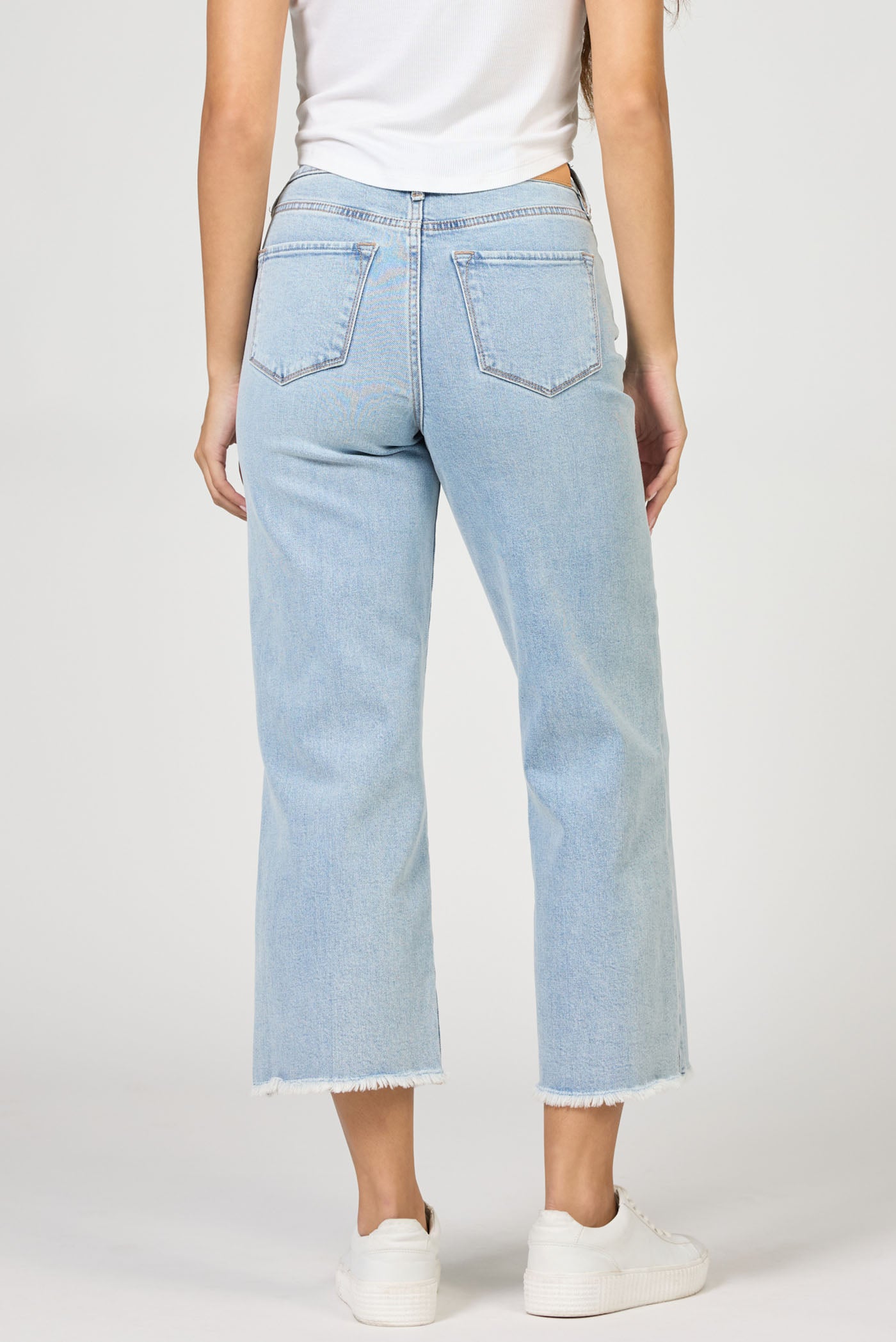High Rise Straight Leg Crop | Dear John Holly