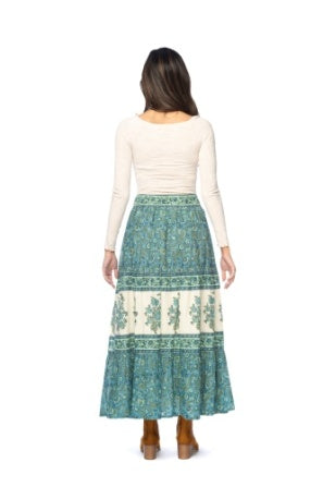 Maxi Tiered Skirt