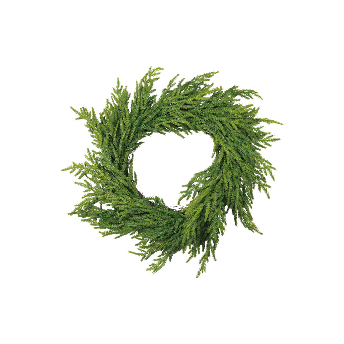 22" Round Faux Fir Wreath