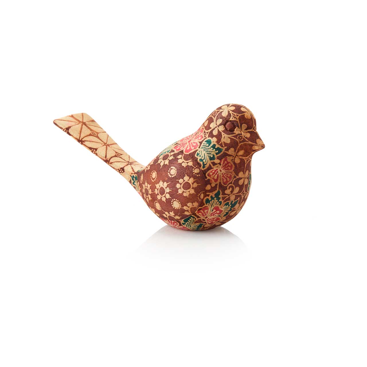 Batik Blossoms Bird