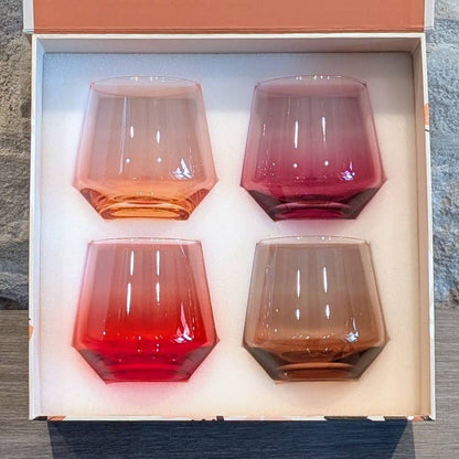 Autumn Stemless Glass Set