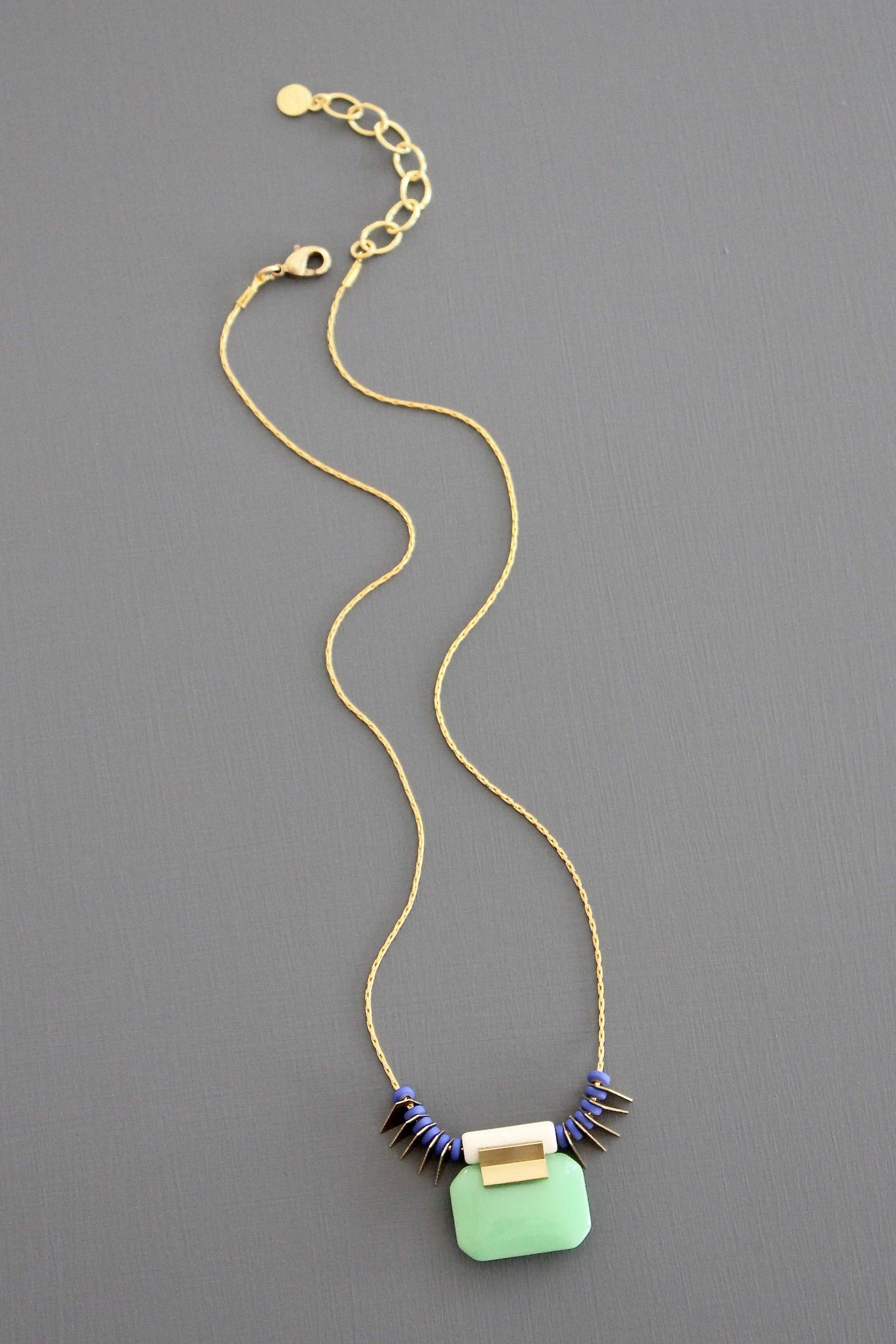Vintage Glass Necklace
