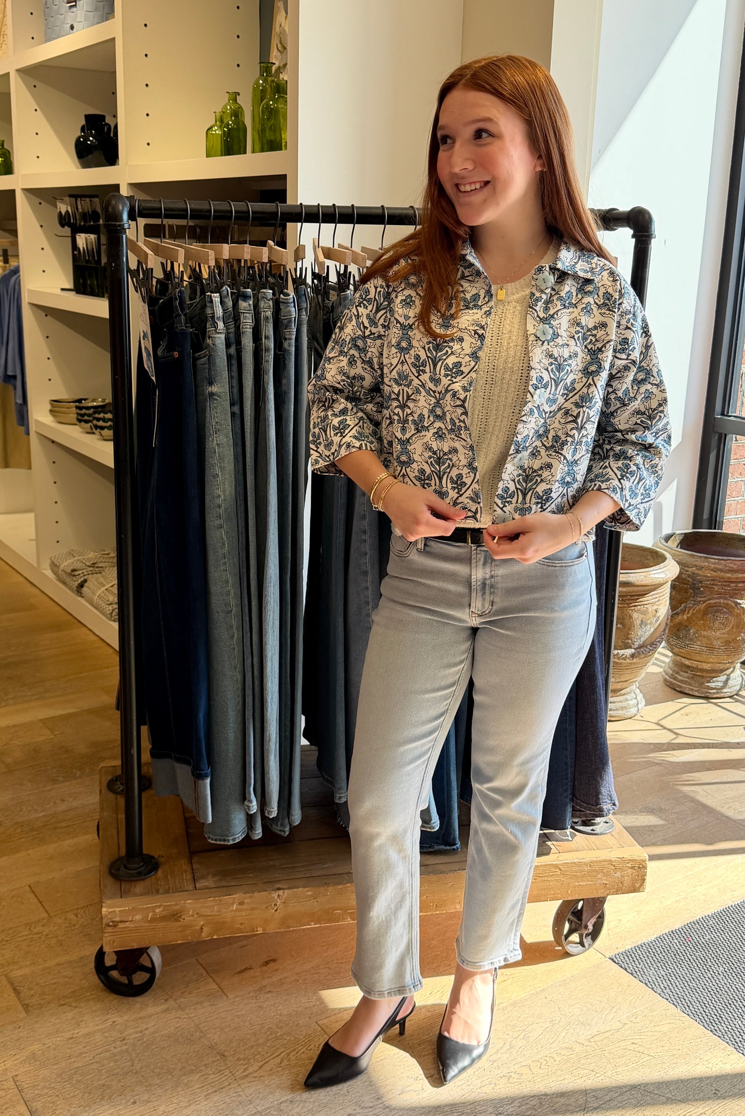 Ivy Jane Toile Swing Jacket