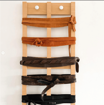 Midi Wrap Belt - Tan