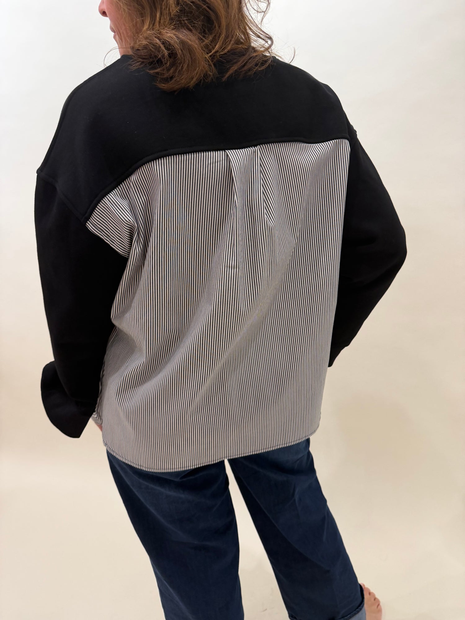 Layered-Look Sweater