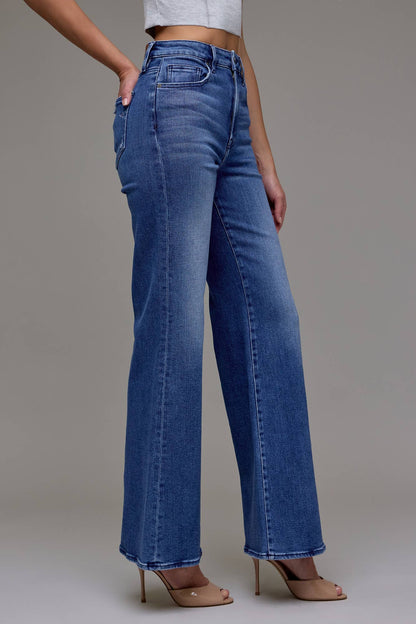 High Rise Stretch 33&quot; Inseam Comfort Flare