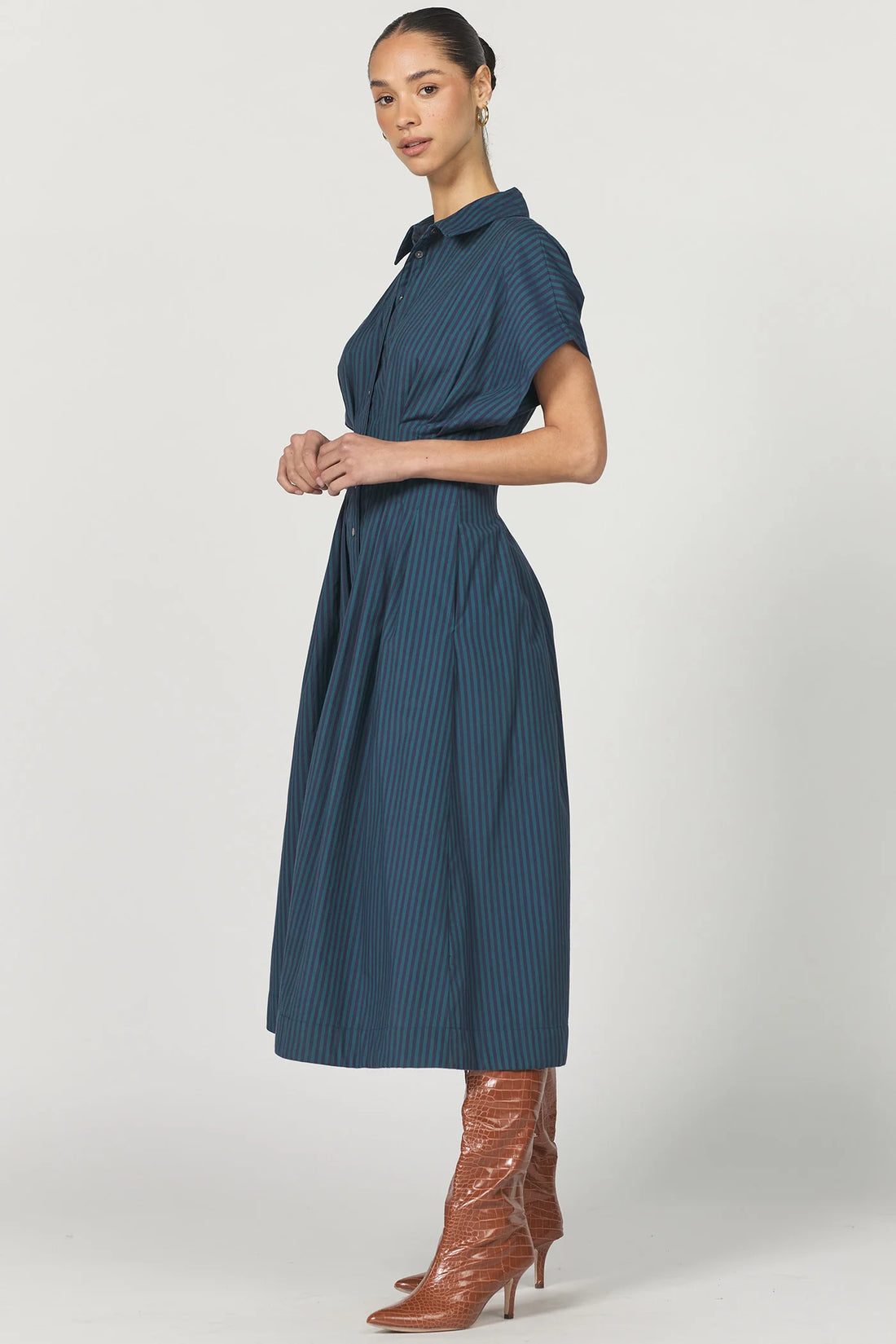 Plisse Dress