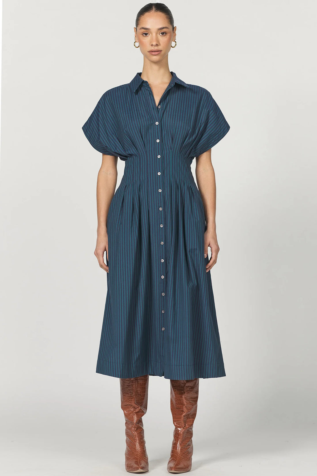 Plisse Dress