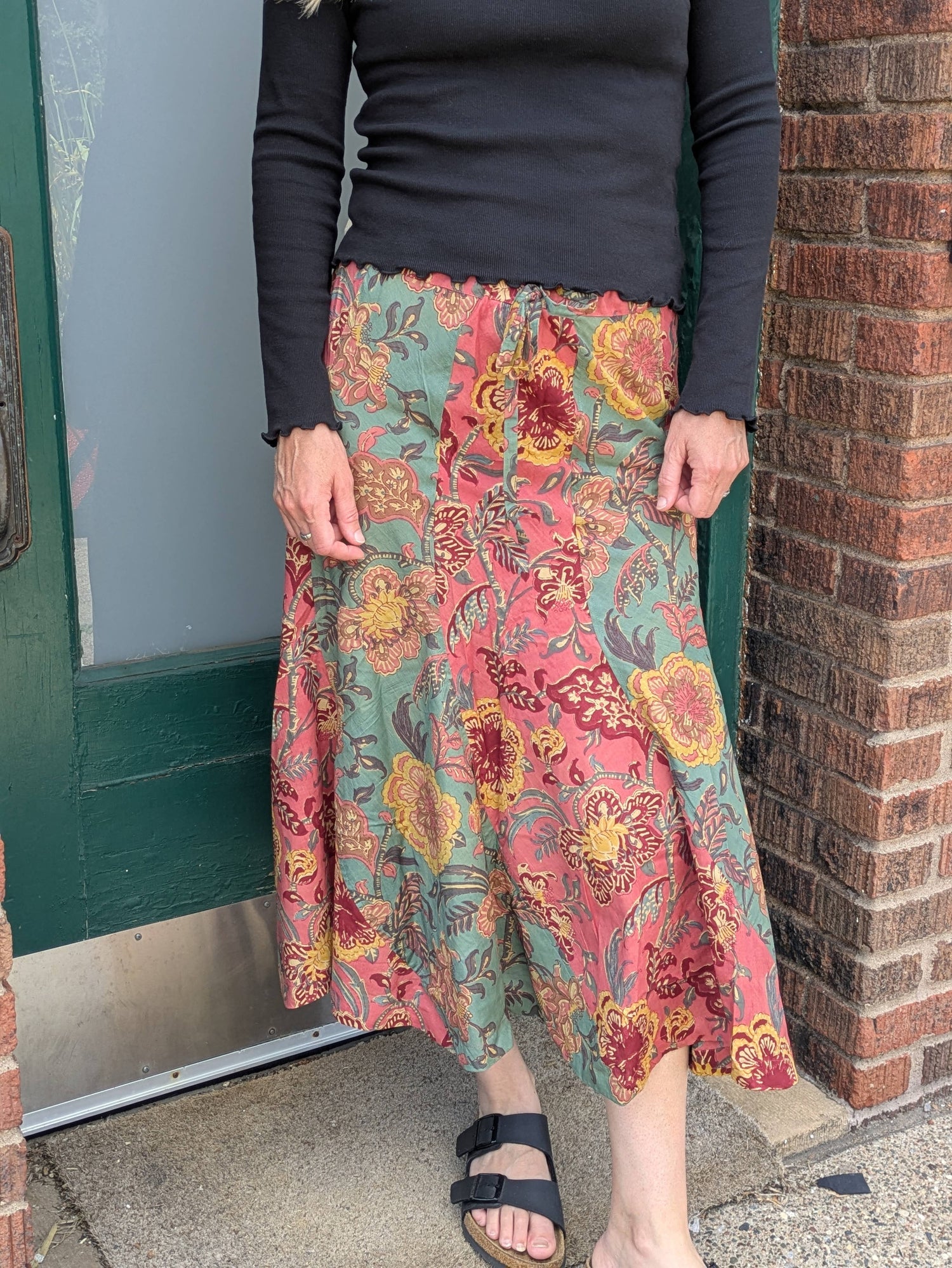 Meadow Bloom Patchwork Skirt