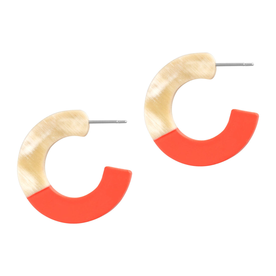 Palma Block Hoops