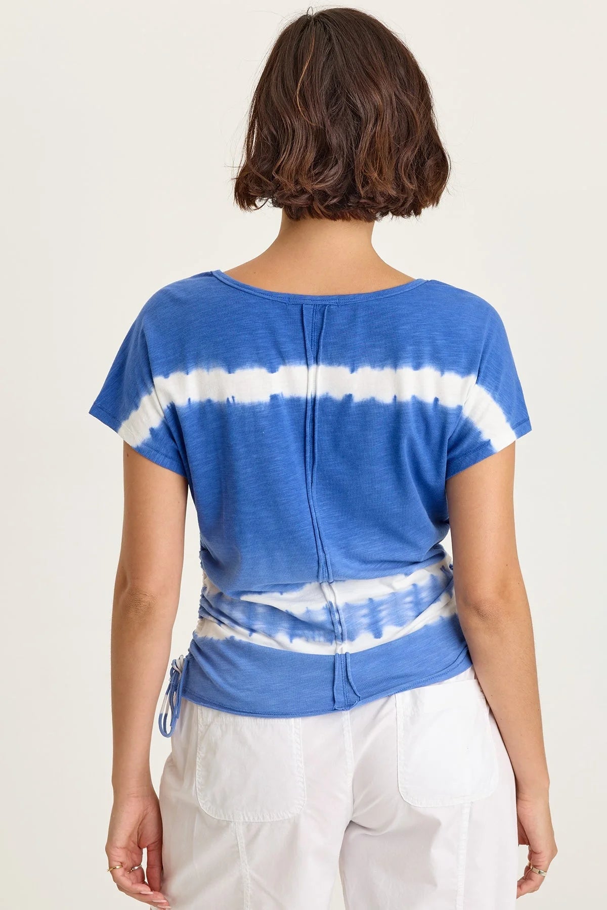 Relaxed Lucille Slub Jersey V-Neck