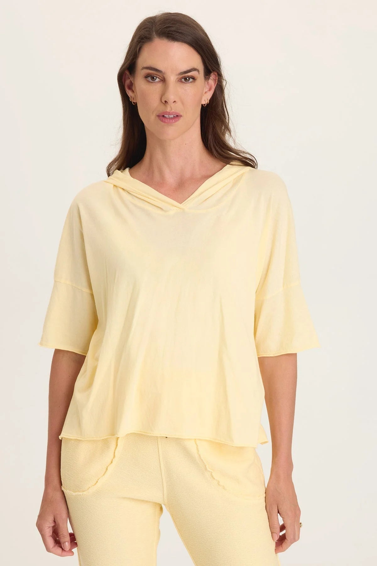 Coen Jersey Short-Sleeve Hooded Tee