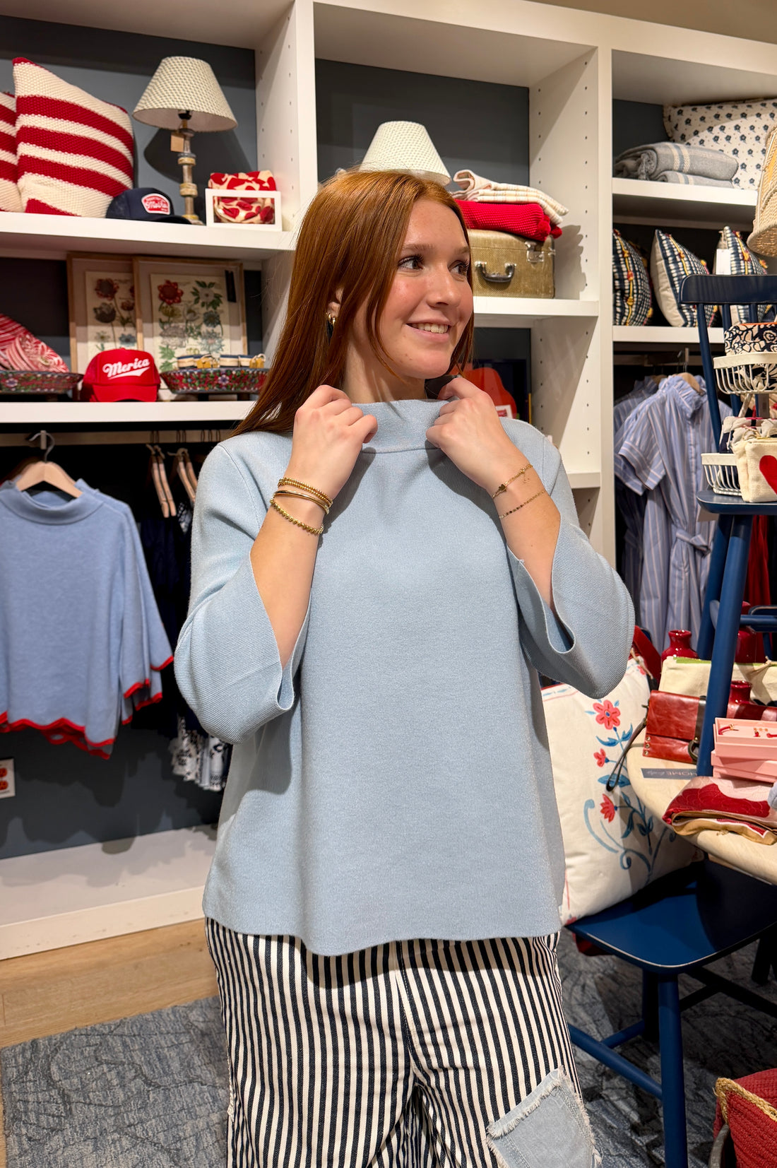 Effortless Mock Neck Sweater