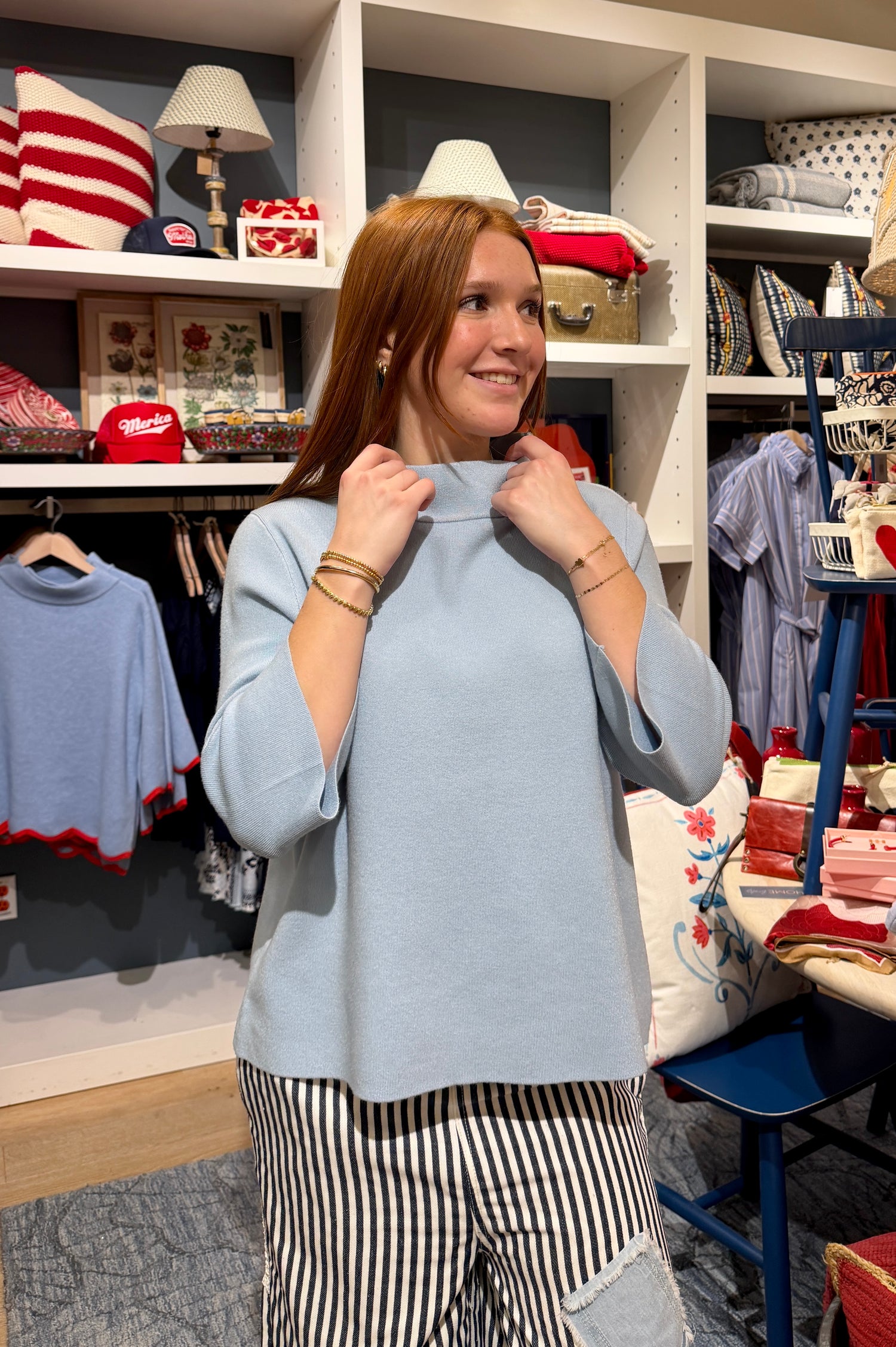 Effortless Mock Neck Sweater