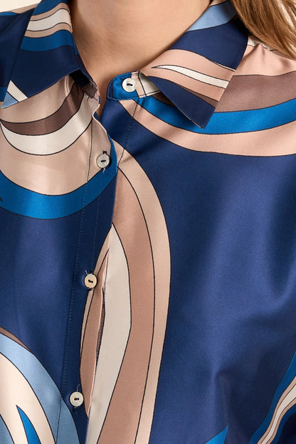 Satin Flutter Top