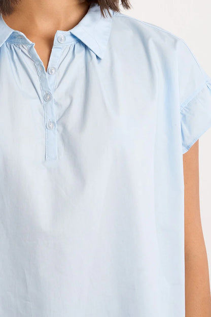 Seaside Eyelet Top