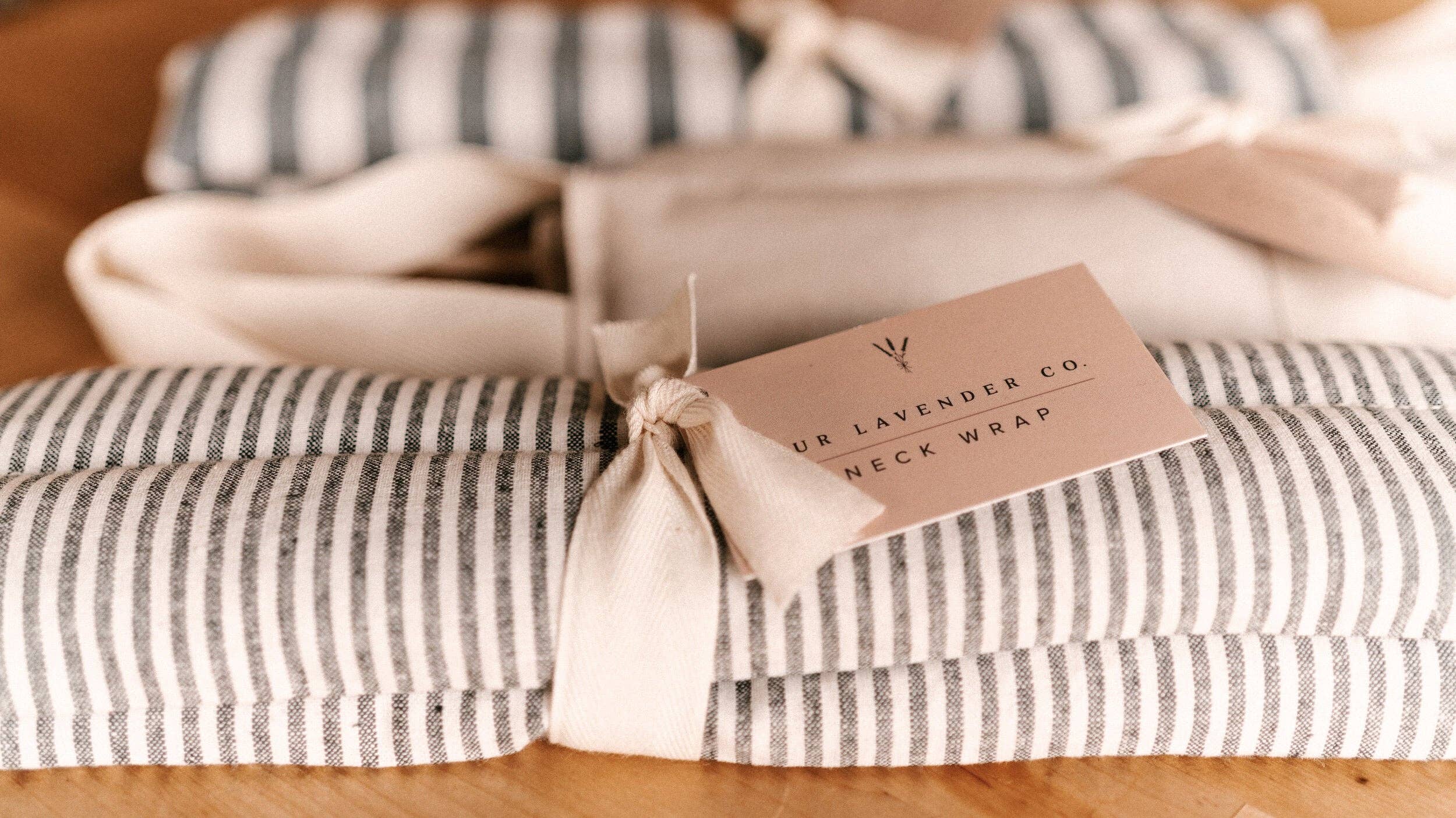 Weighted Lavender Rice Neck Wrap