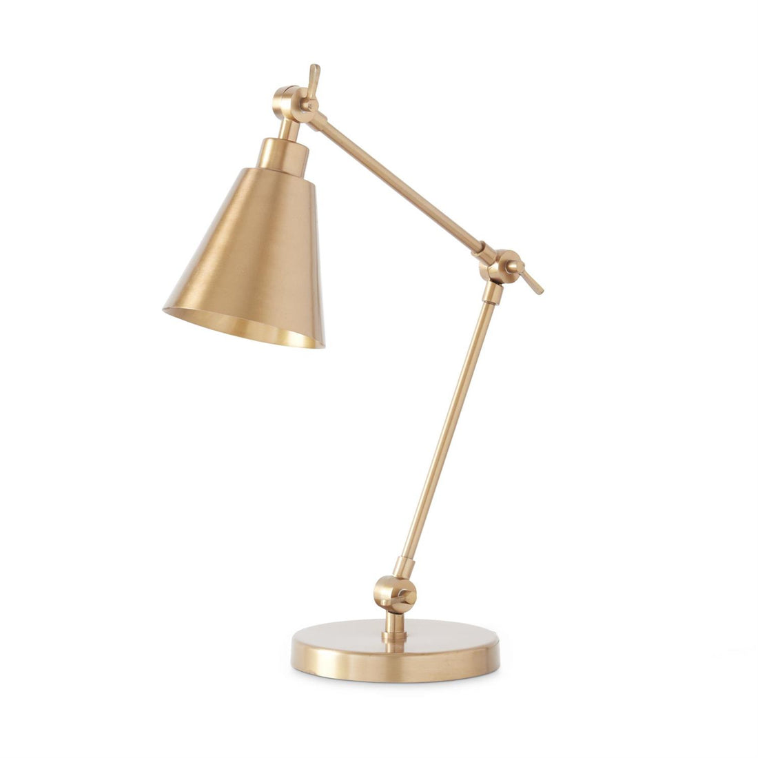24 Inch Modern gold Metal Adjustable Desk Lamp