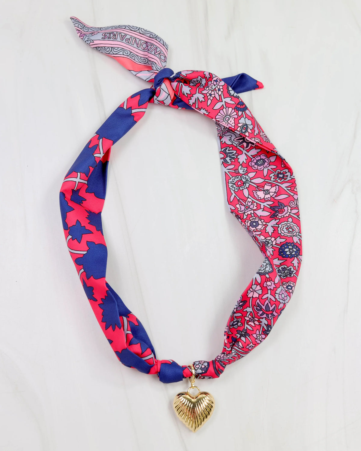 Scarf Charm Necklace