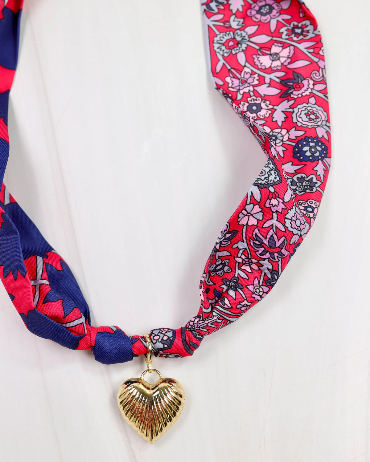 Scarf Charm Necklace