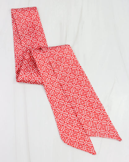 Skinny Print Scarf
